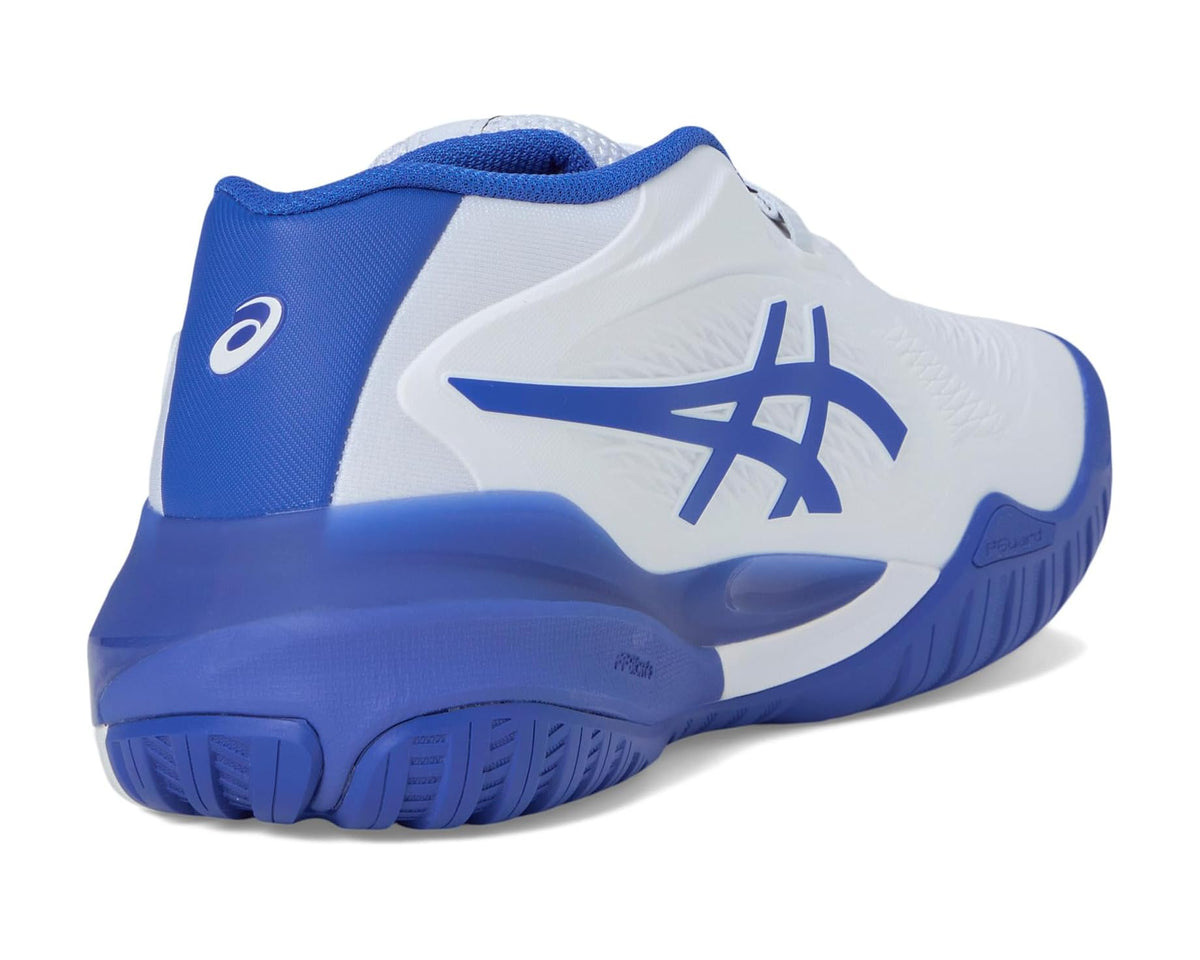 Men's ASICS Gel-Resolution X Wide White/Dark Cobalt