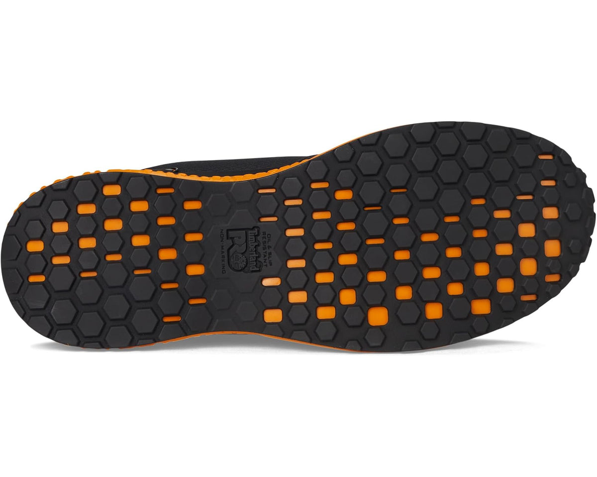 Men's Timberland PRO Reaxion Composite Safety Toe Black/Orange-2024 New