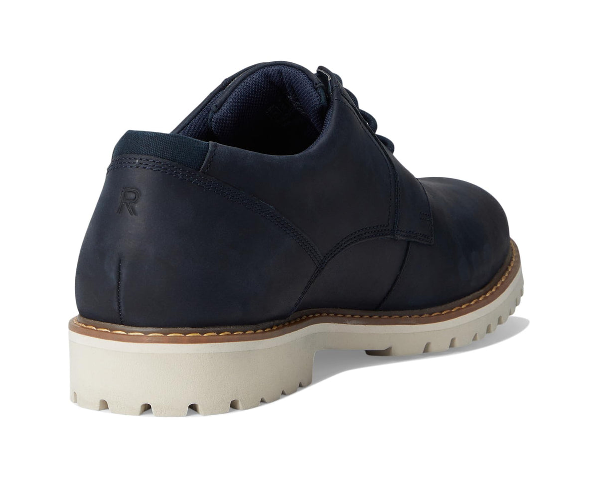 Men's Rockport Maverick Plain Toe Oxford New Dress Blues