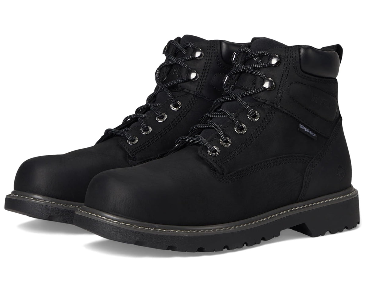 Men's Wolverine Floorhand Steel Toe Black