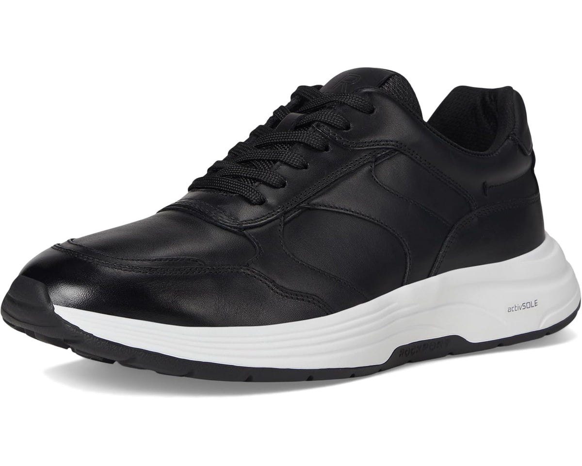 Men's Rockport Harrison Black Leather