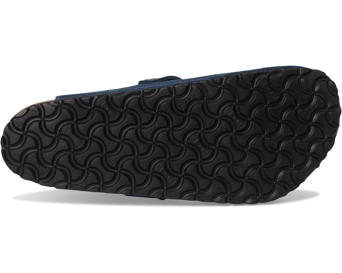 Men's Birkenstock Boston - Suede/Oiled Leather New Navy