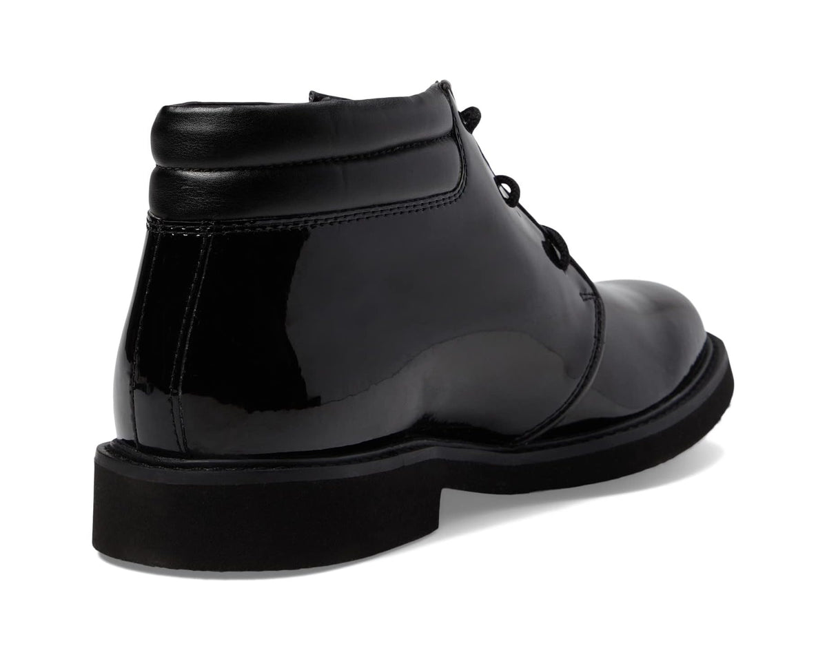 Men's Bates Footwear Sentinel High Gloss Chukka Black