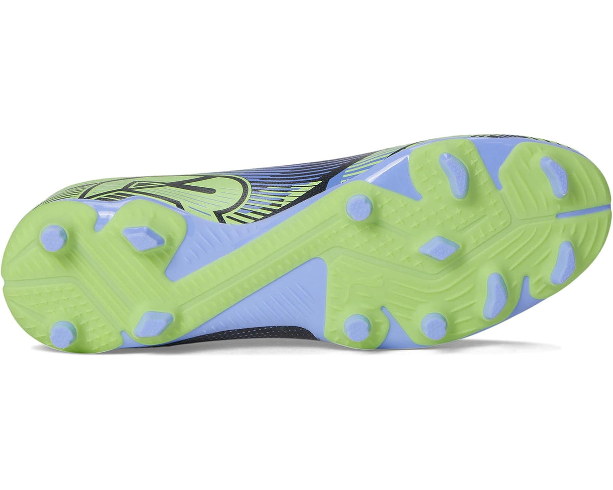 PUMA men's soccer cleats, light-green outsole with molded studs for firm ground