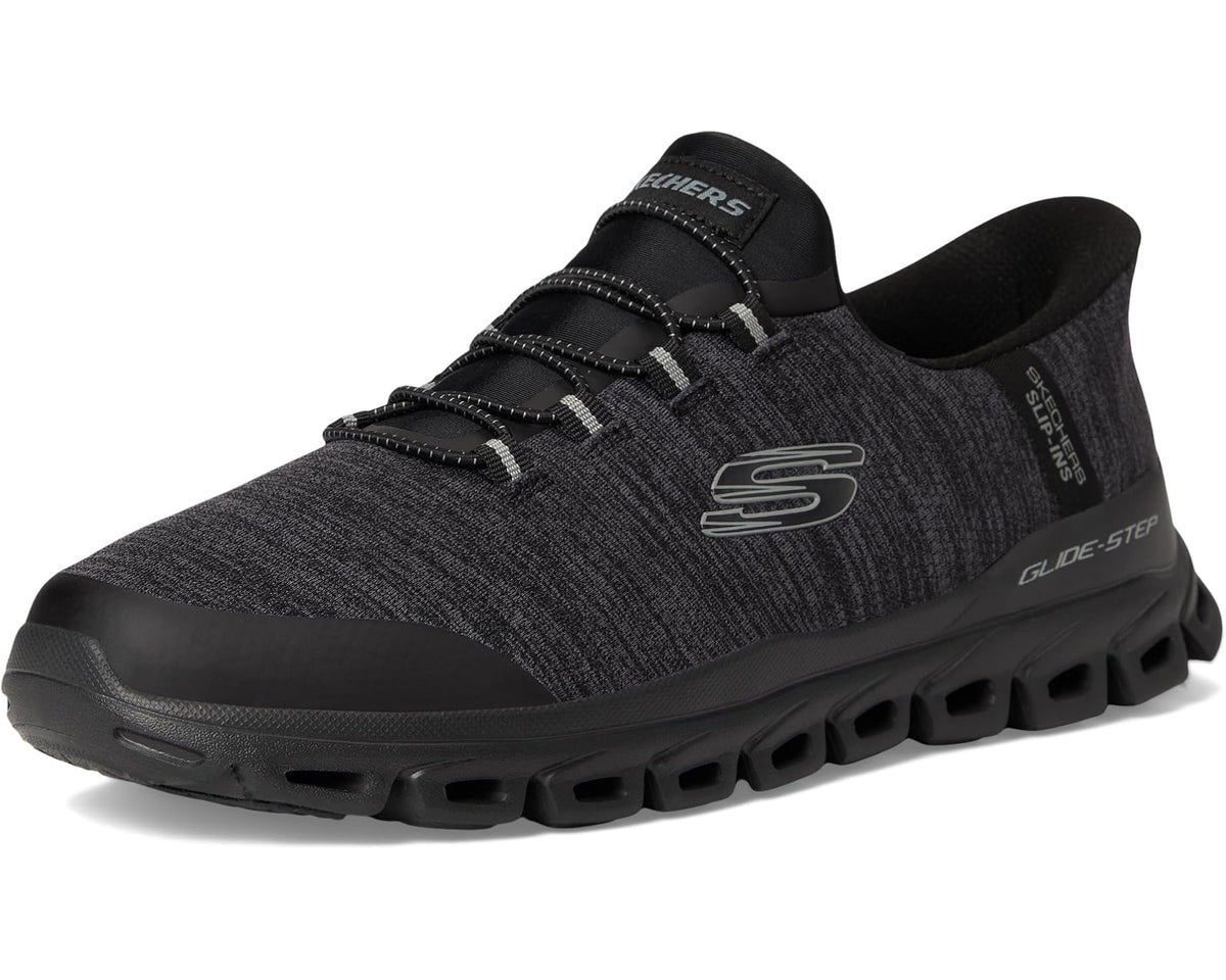 Men's SKECHERS Glide-Step Zefyr Hands Free Slip-in Charcoal/Black