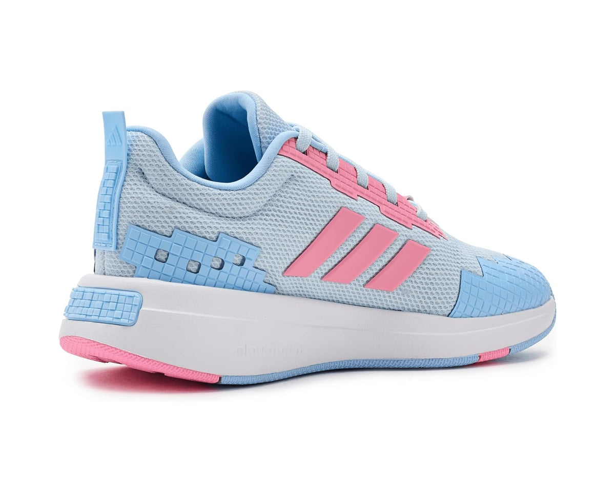 adidas Kids x Minecraft Pro Shoes Crystal Sky/Bliss Pink/Glow Blue