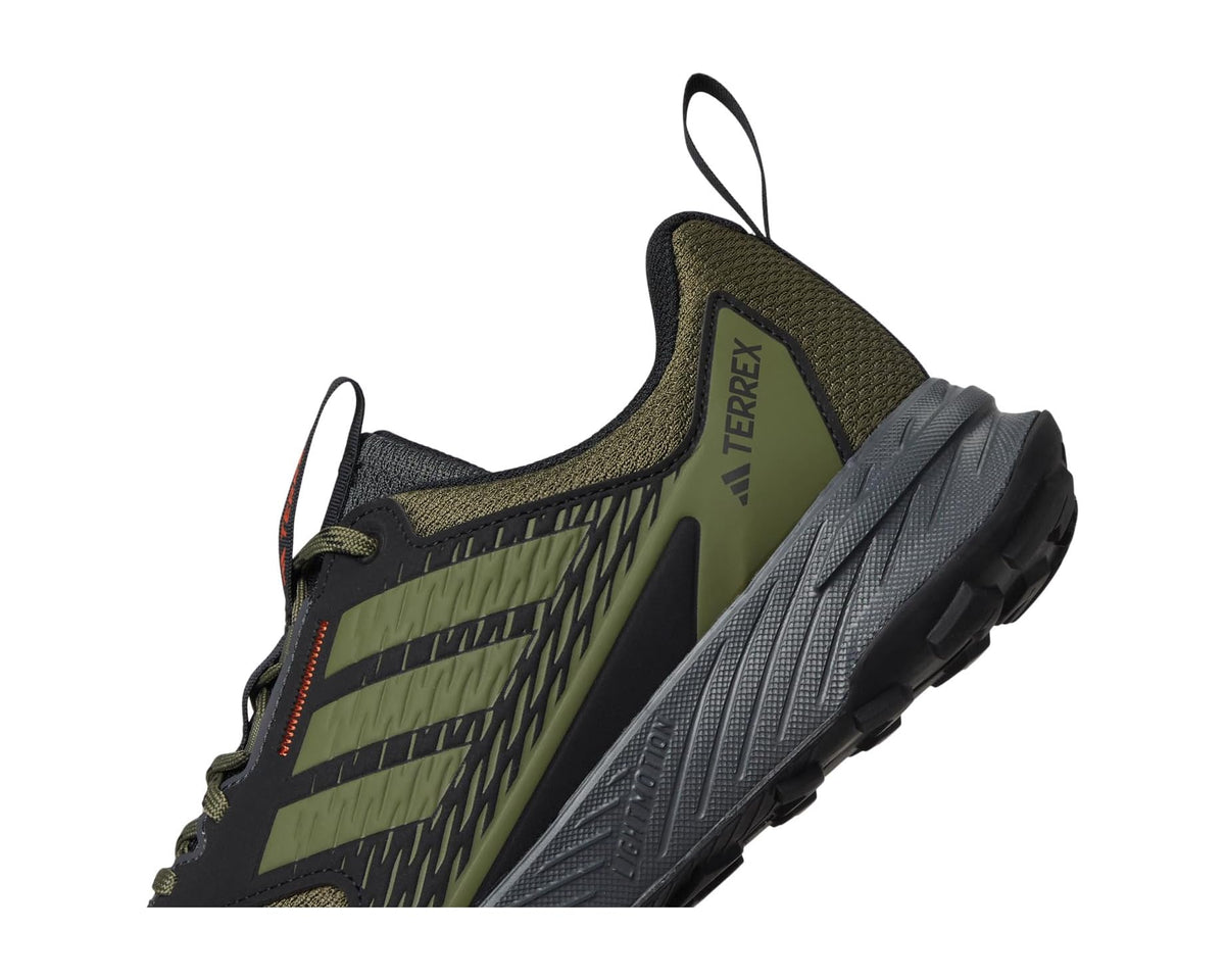 Men's adidas Outdoor Terrex Tracefinder 2 Trail Running Shoes Olive Strata/Olive Strata/Semi Impact Orange