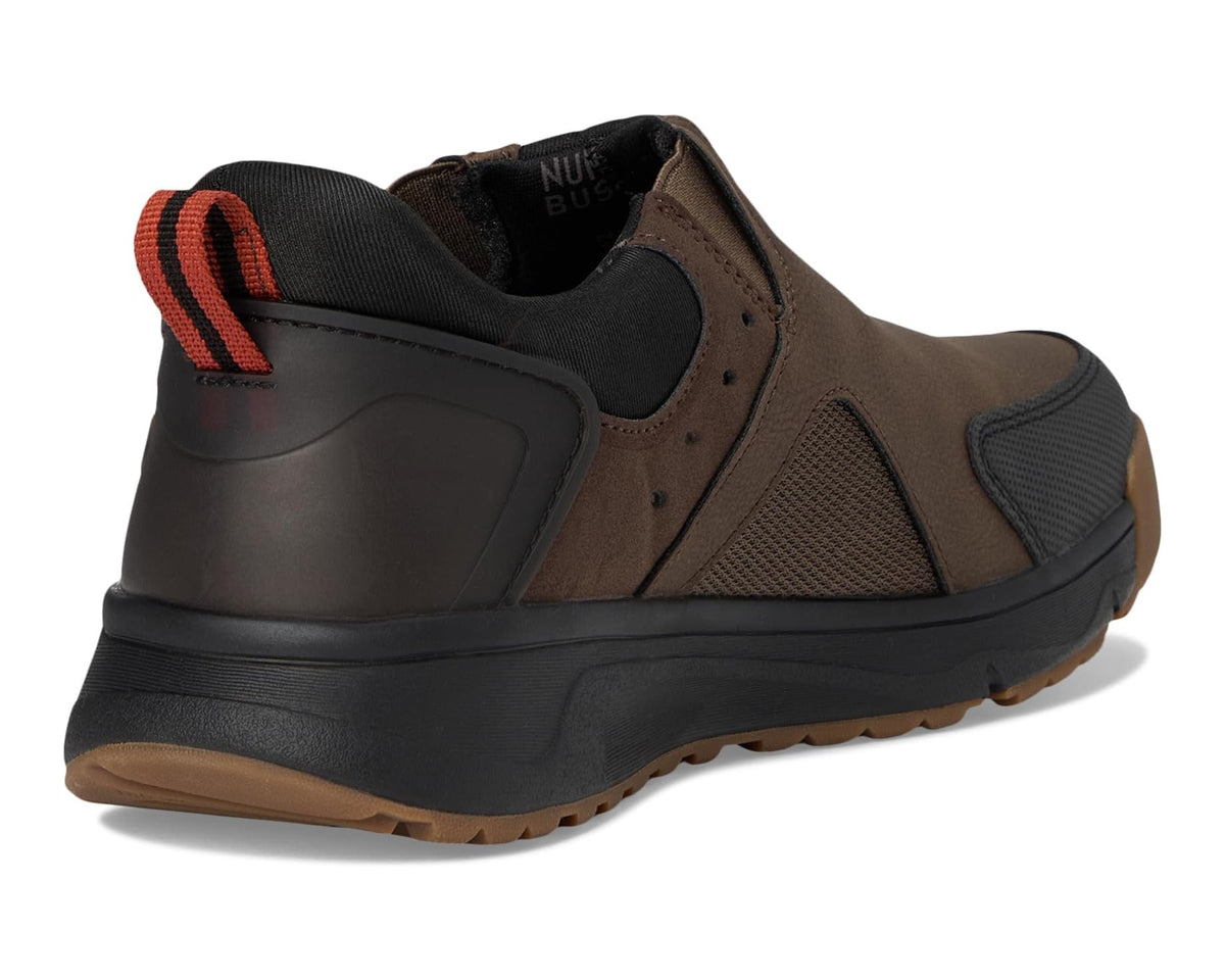 Men's Nunn Bush Sedona Moccasin Toe Slip-On Easy-On Easy-Off Rugged Casual Loafer Gray