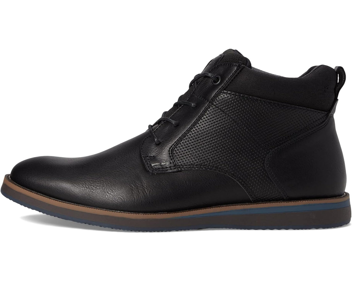 Men's Nunn Bush Circuit DC Plain Toe Chukka Black