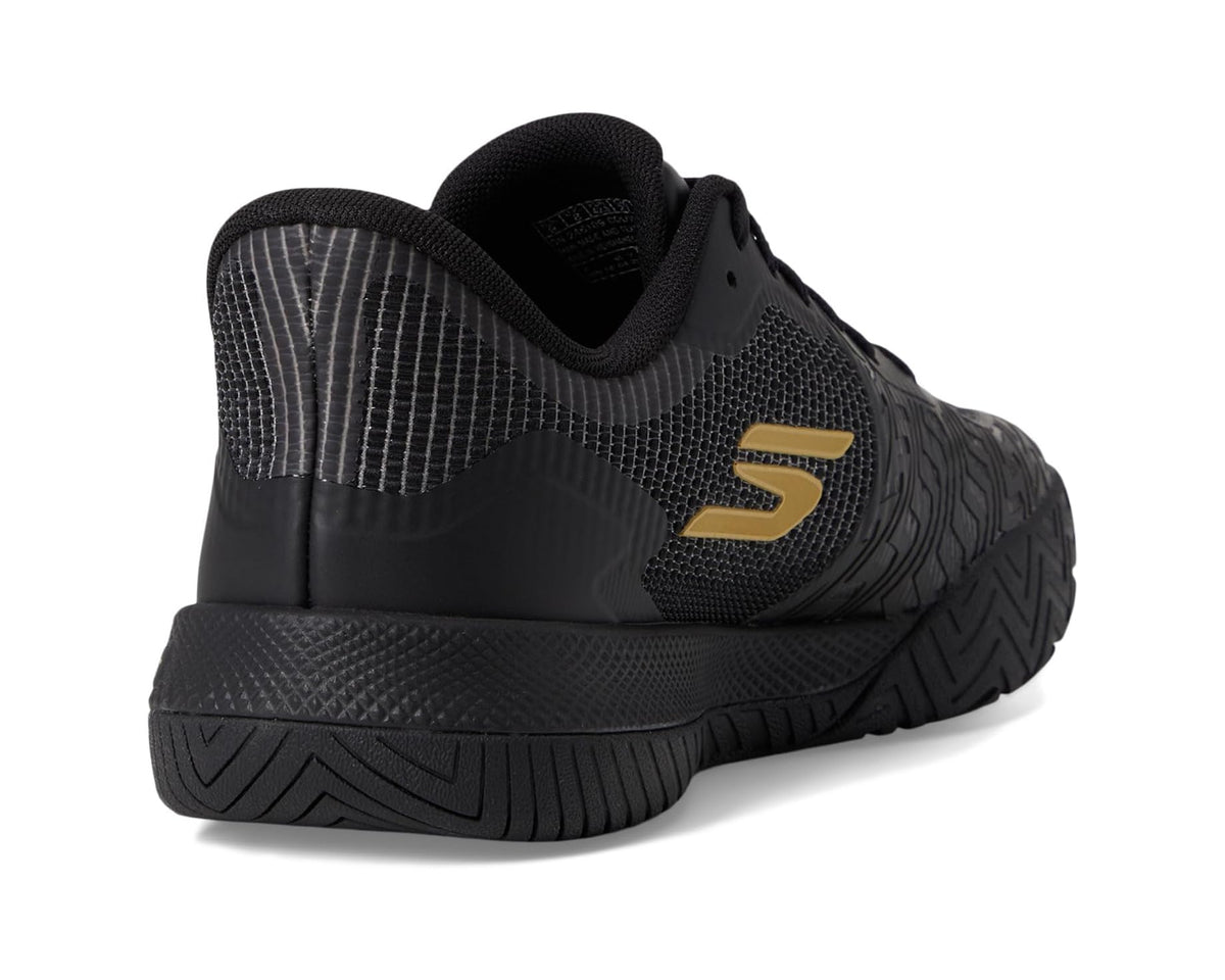 Men's SKECHERS Pickleball Viper Court Pro 2.0 Sneaker Black/Gold