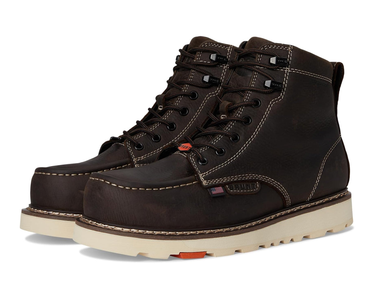 Men's BRUNT The Marin 6 USA Welted Comp Toe Brown