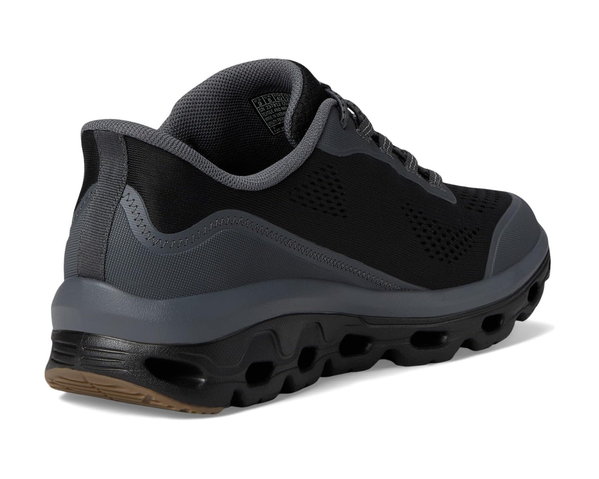Men's SKECHERS Glide-Step Sole Hands Free Slip-in Black/Charcoal