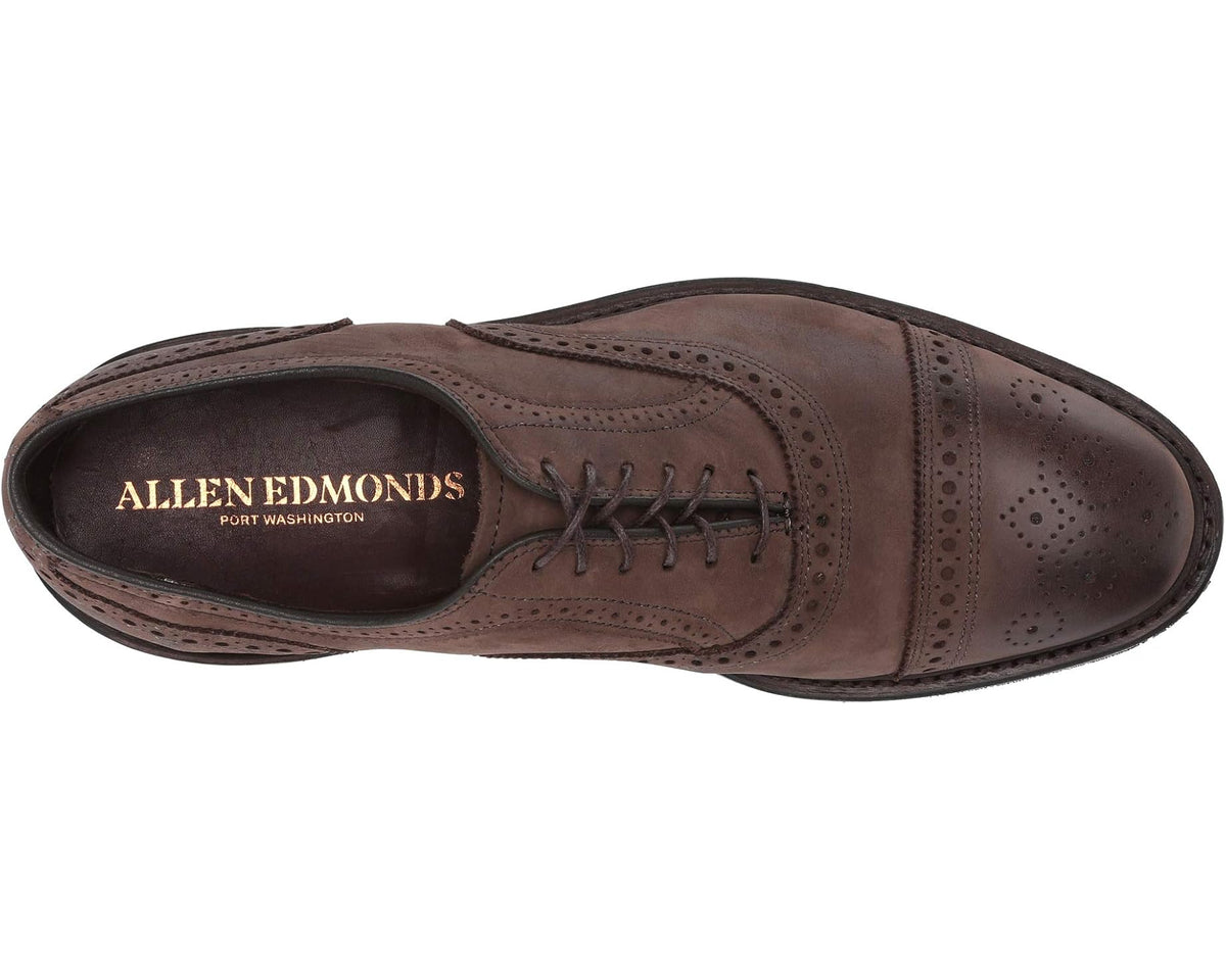 Men's Allen Edmonds Strand mok Brown Nubuck