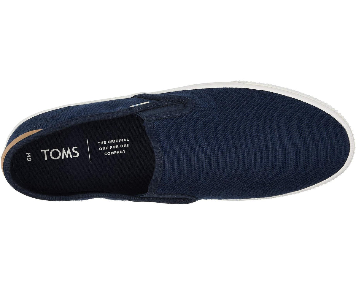 Men's TOMS Baja Navy Heritage Canvas