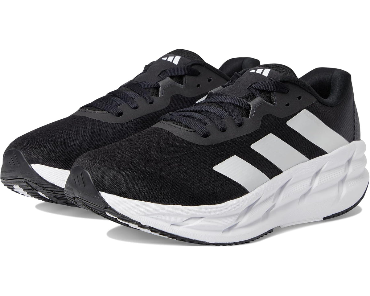 Men's adidas Adistar 3 Running Shoes Black/White/Grey