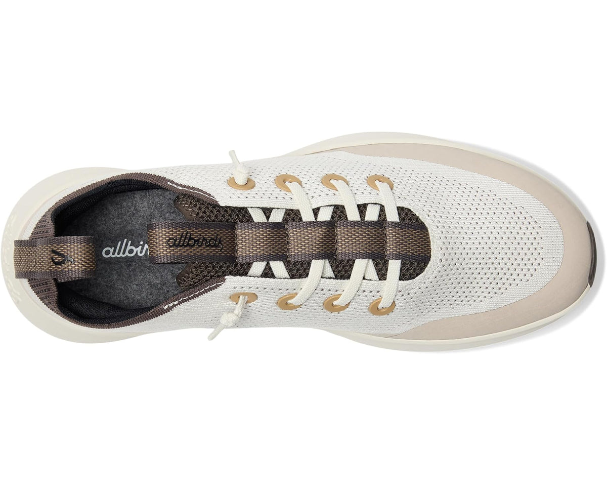 Men's Allbirds Tree Runner Go - Utility Natural White/Rustic Brown/Natural White