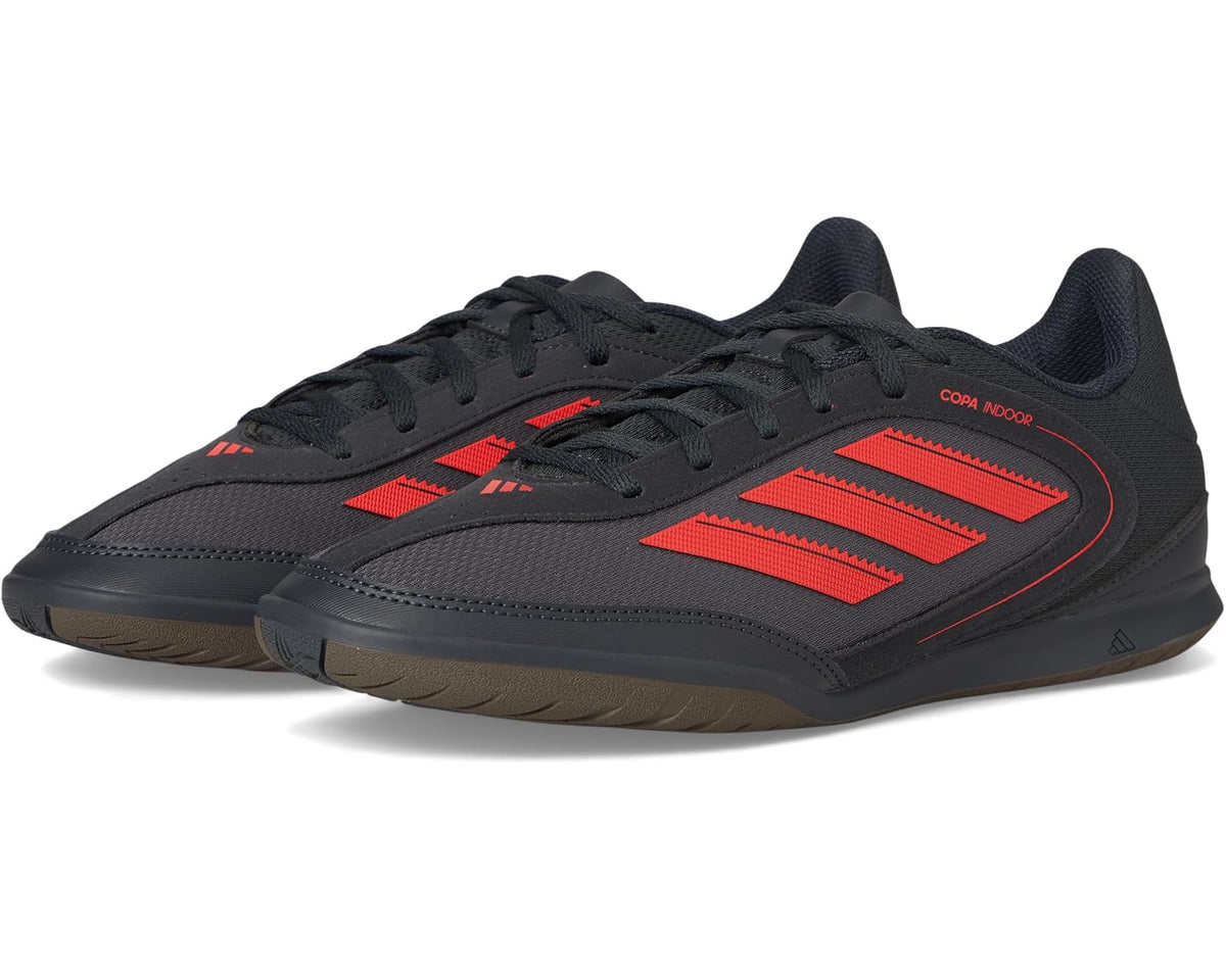Unisex adidas Copa Club Indoor Soccer Cleats Carbon/Lucid Red/Grey Strata