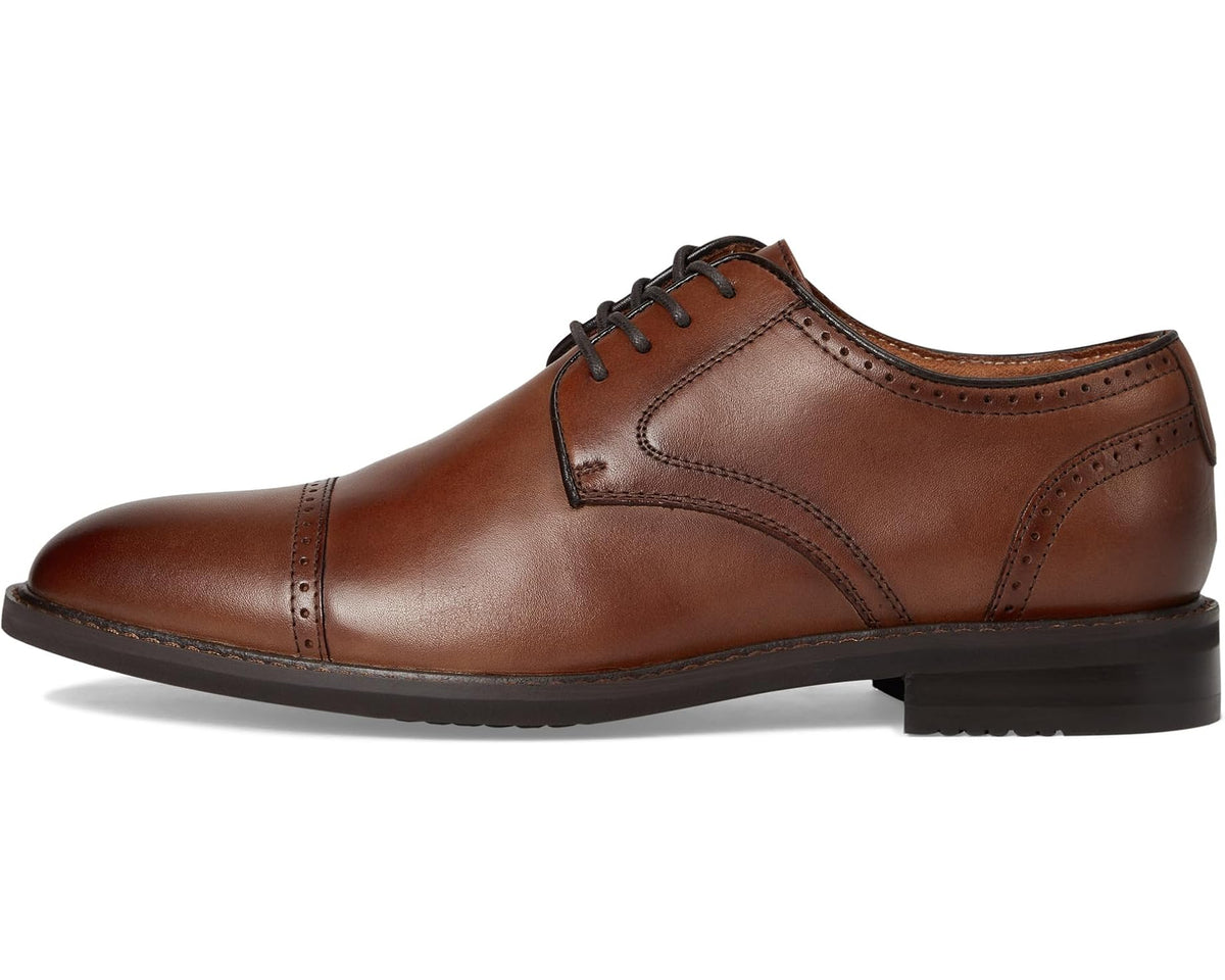 Men's Stacy Adams Bailey Cap Toe Lace-Up Brandy