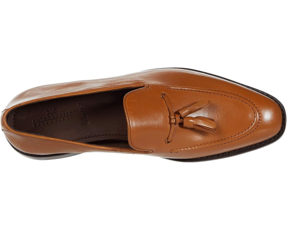 Men's Anthony Veer Kennedy Tassel Loafers Tan