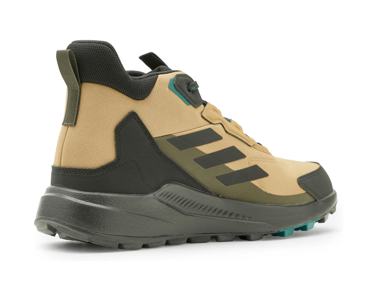 Men's adidas Outdoor Terrex Anylander Mid Top Rain.RDY Hiking Shoes Cardboard/Black/Shadow Olive