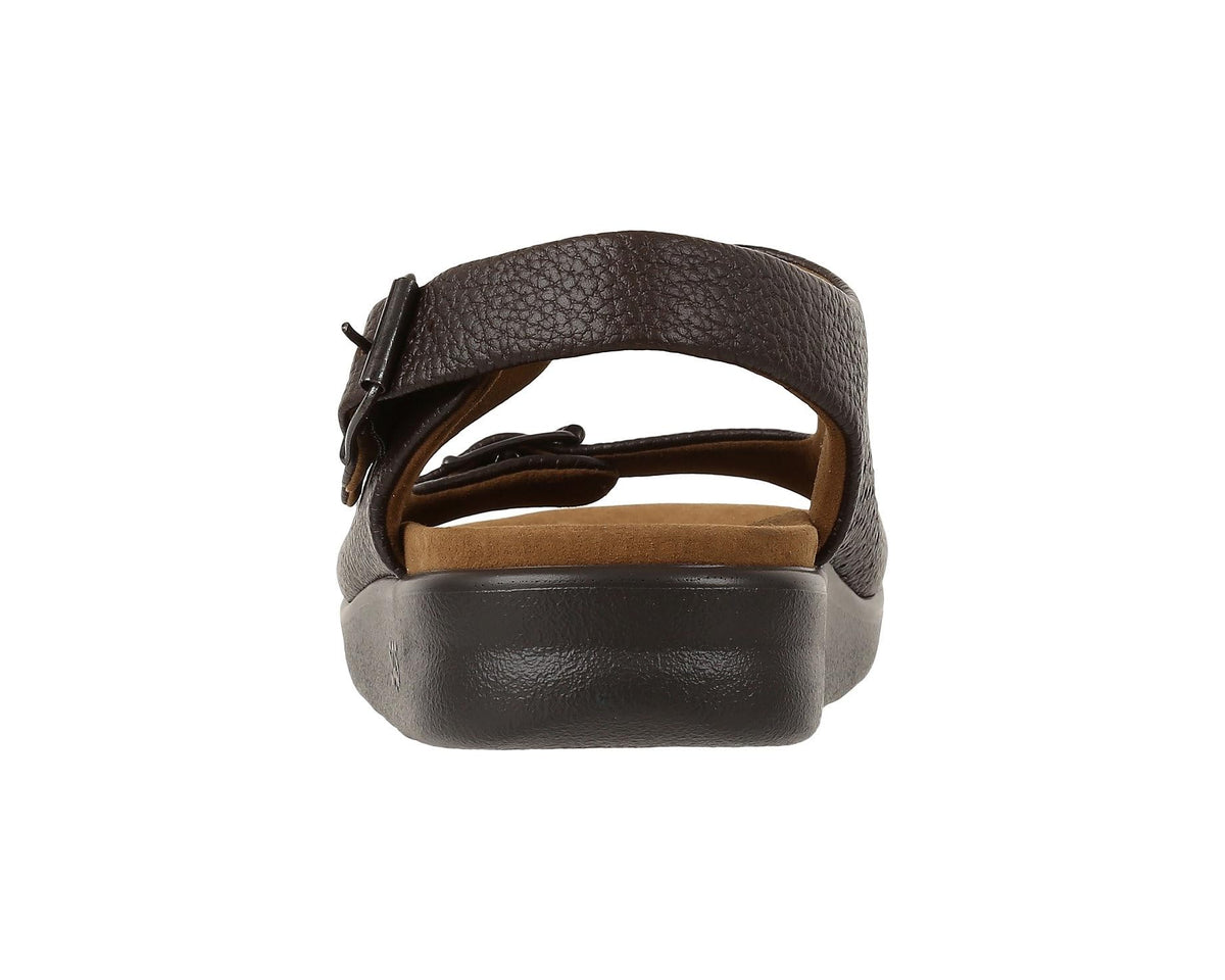 Men's SAS Bravo Adjustable Comfort Sandal Brown