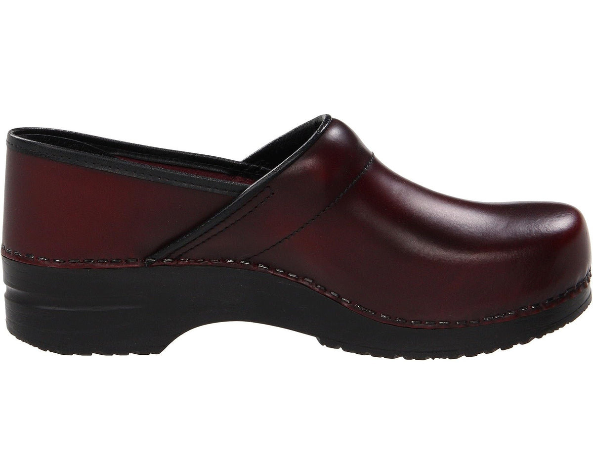 Men's Sanita Professional Cabrio Bordeaux Brush Off Leather