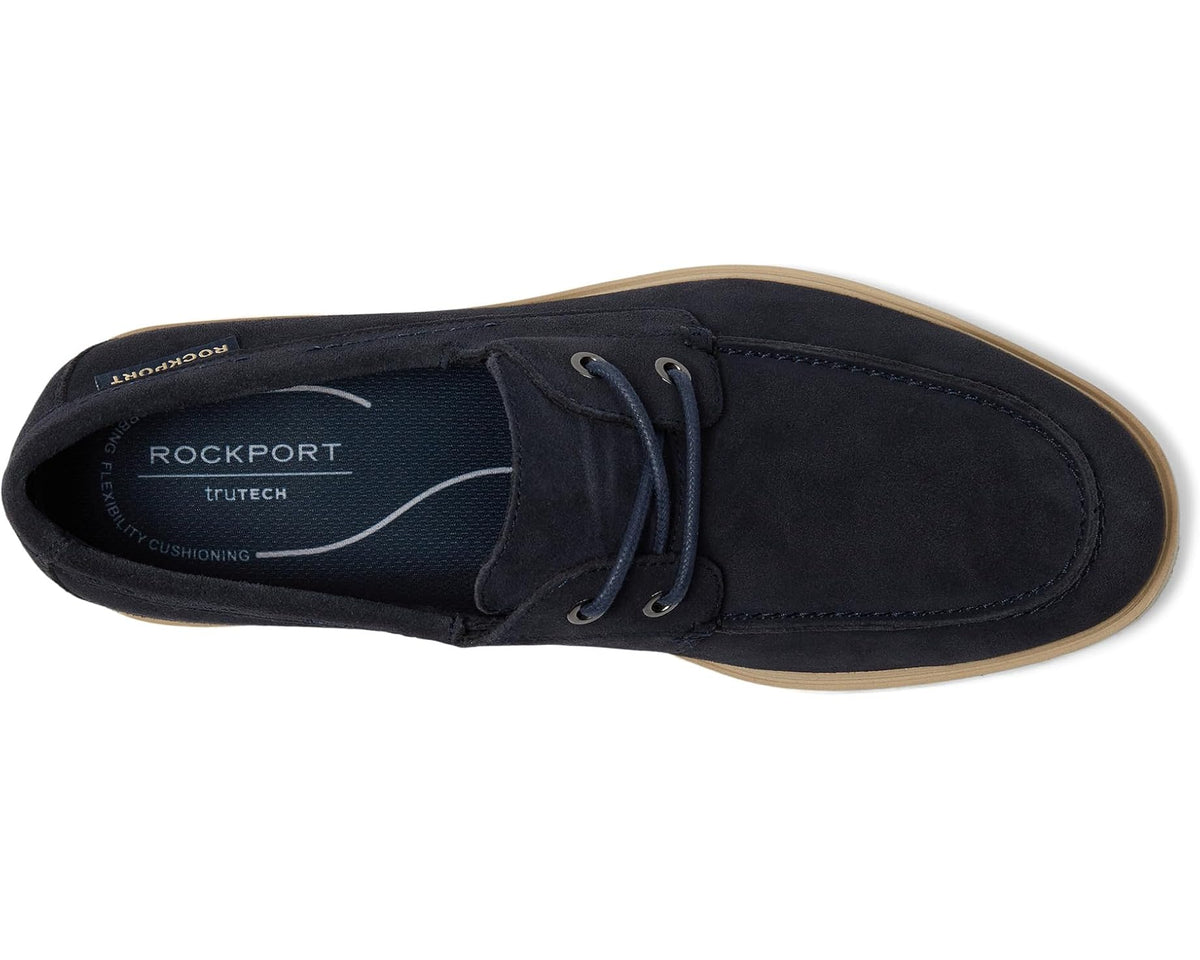 Men's Rockport Hartley Dark Blue Suede