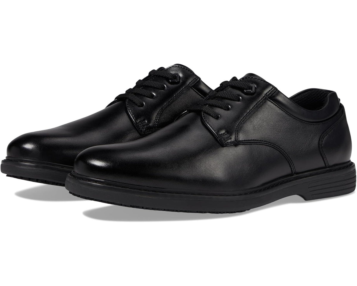 Men's Nunn Bush Wade Work Plain Toe Oxford Black
