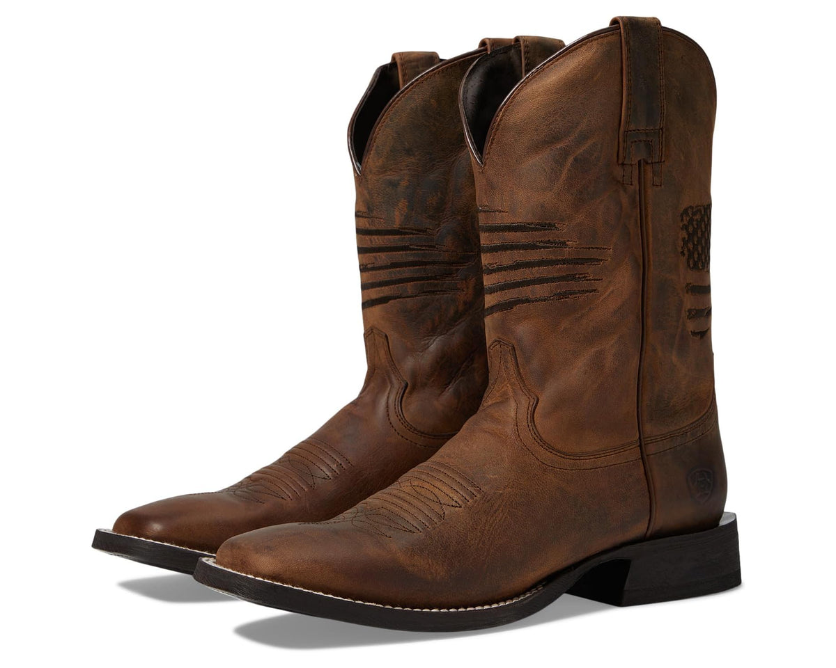Men's Ariat Circuit Patriot Weathered Tan