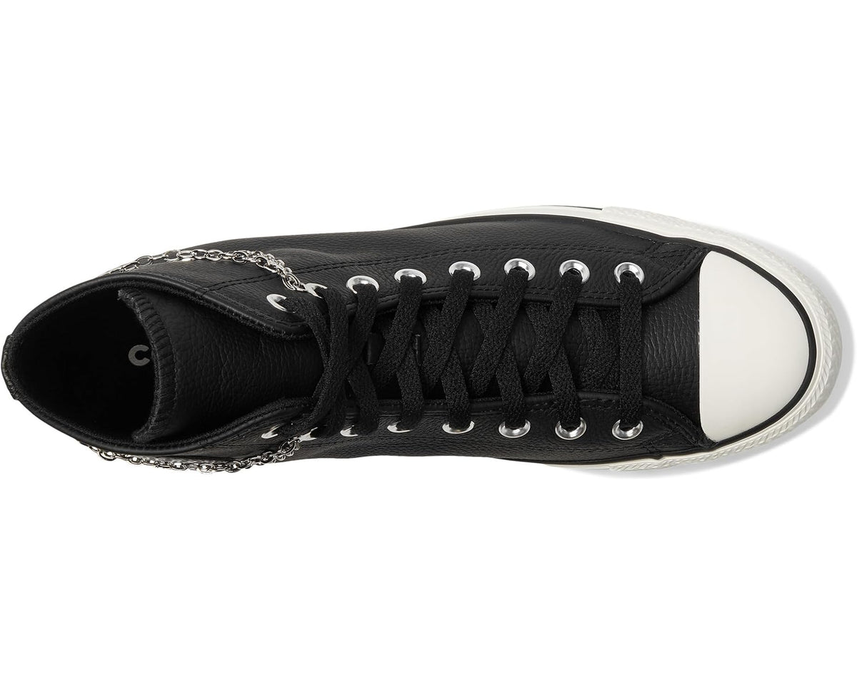 Unisex Converse Chuck Taylor All Star Chains Black/Silver/Egret