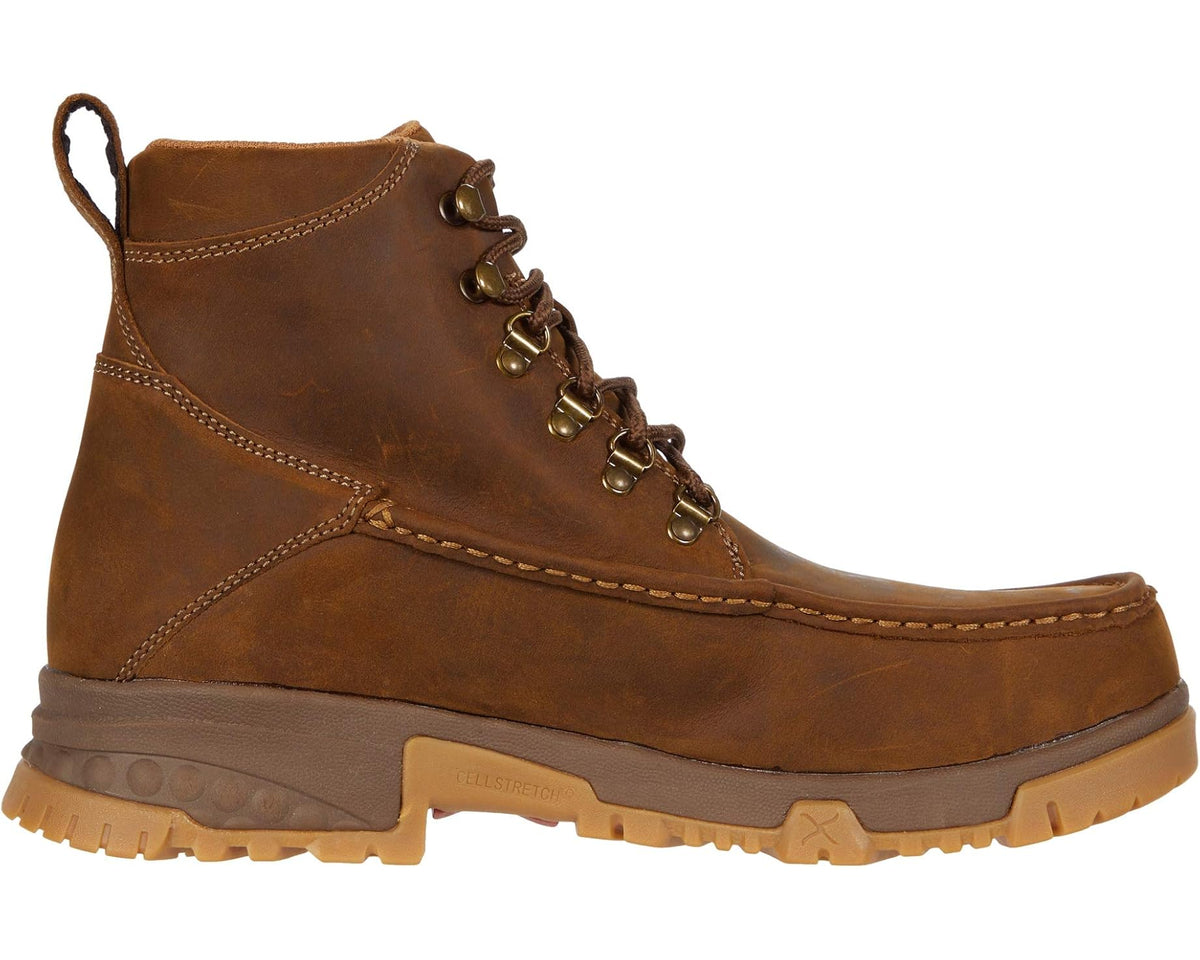 Men's Twisted X Work MXCC001 Distressed Saddle