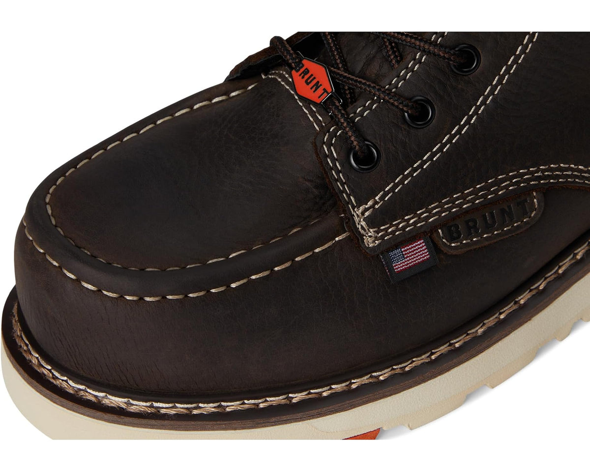 Men's BRUNT The Marin 6 USA Welted Comp Toe Brown