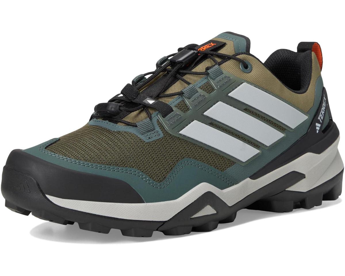 Men's adidas Outdoor Terrex Skychaser Hiking Shoes Olive Strata/Grey/Black