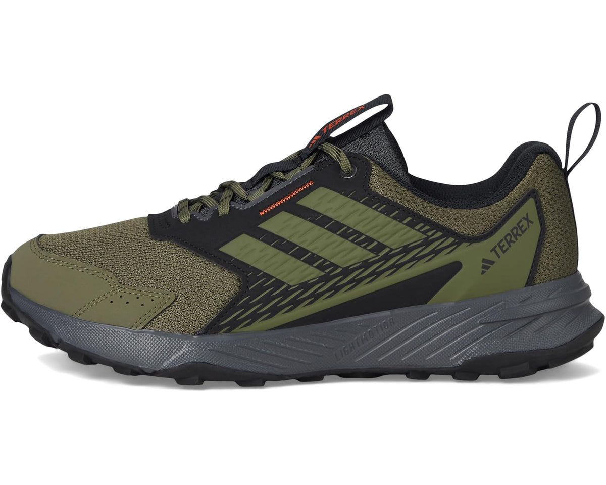 Men's adidas Outdoor Terrex Tracefinder 2 Trail Running Shoes Olive Strata/Olive Strata/Semi Impact Orange