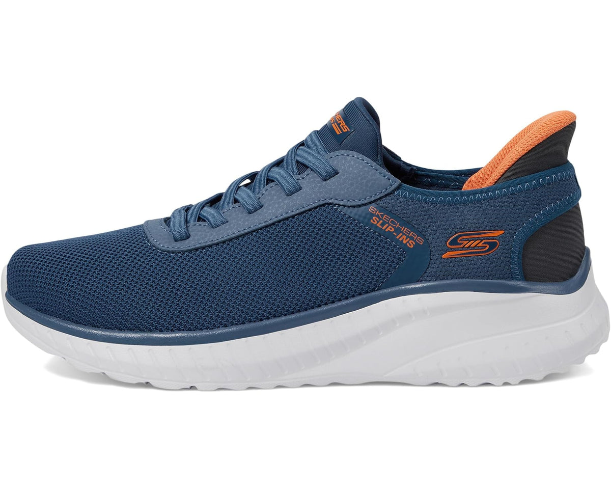 Men's BOBS from SKECHERS Hands Free Slip-Ins Squad Chaos - Solid Tour Navy Multi