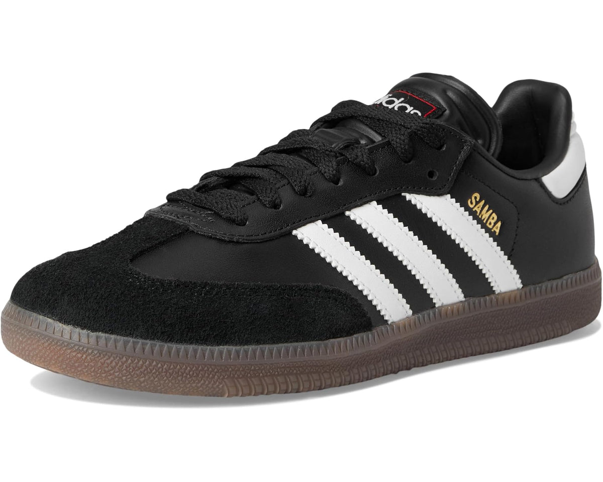 Men's adidas Samba Indoor Soccer Shoes Black/White/Vivid Red