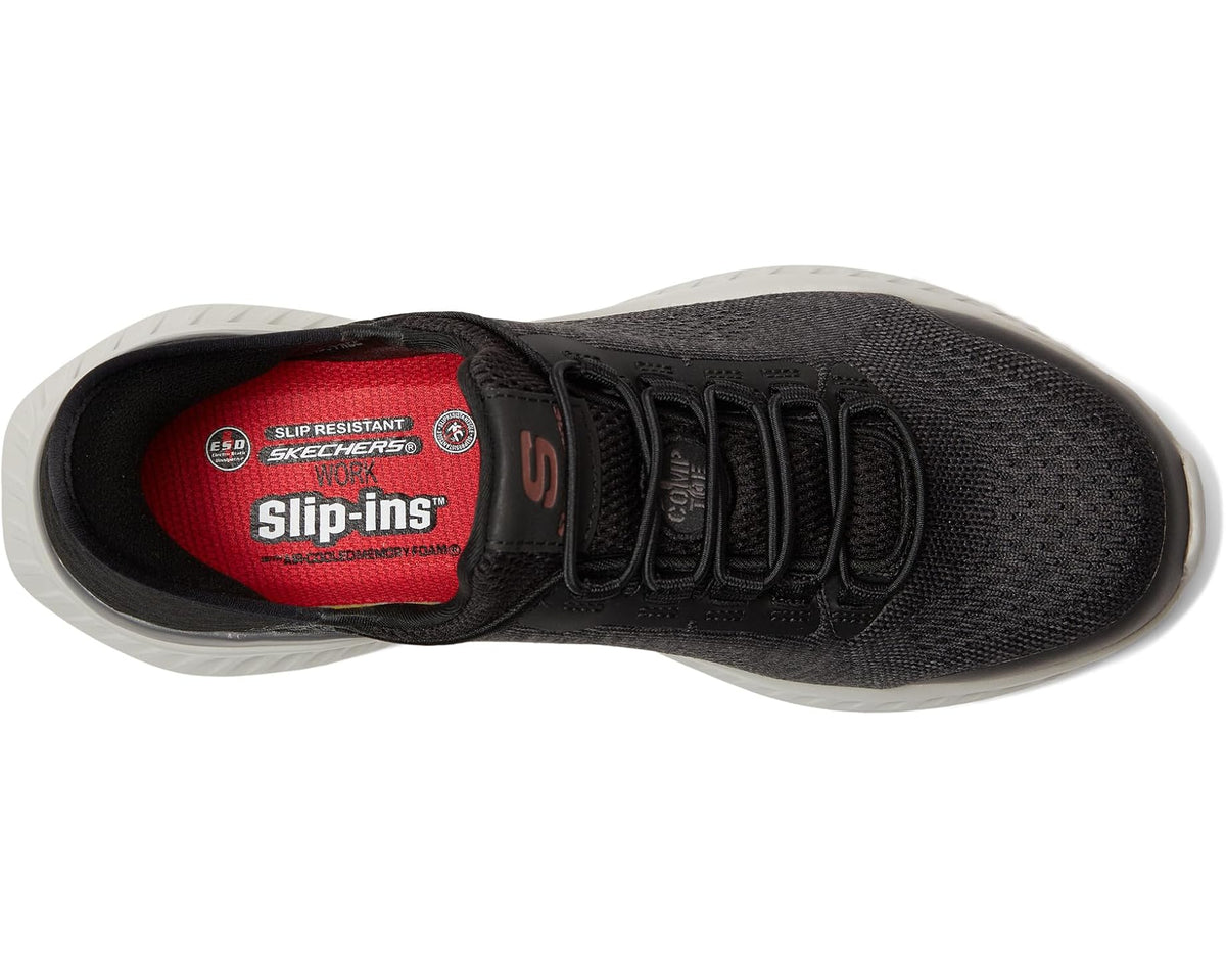 Men's SKECHERS Work Tilido ESD Comp Toe Black