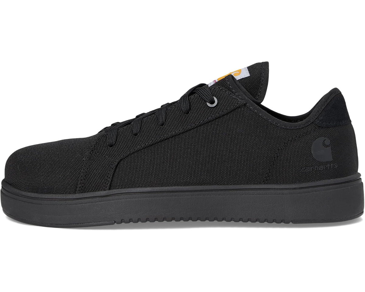 Men's Carhartt Detroit Low Nano Toe Black Canvas