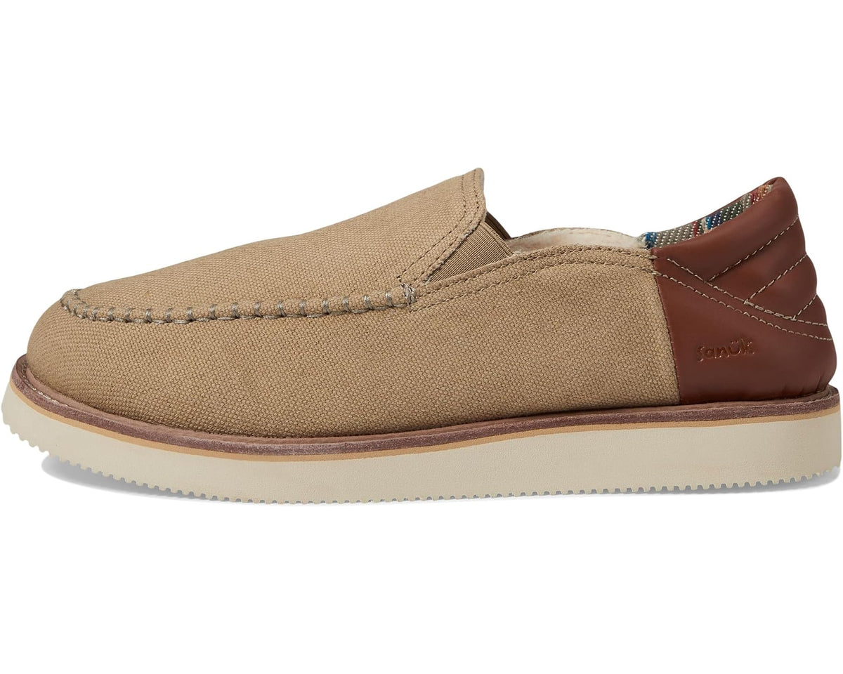 Men's Sanuk Cozy Mat Low Khaki