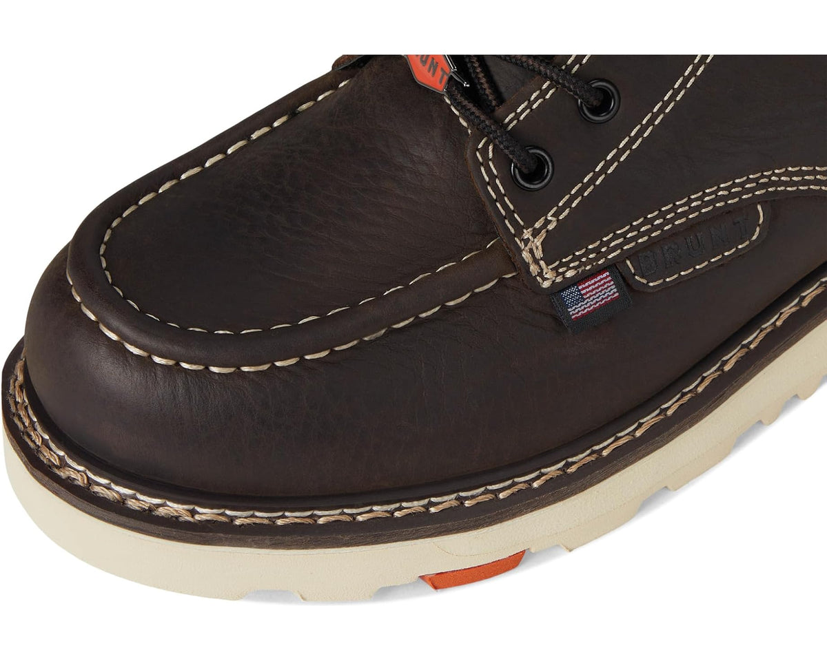 Men's BRUNT The Marin 6 USA Welted Soft Toe Brown
