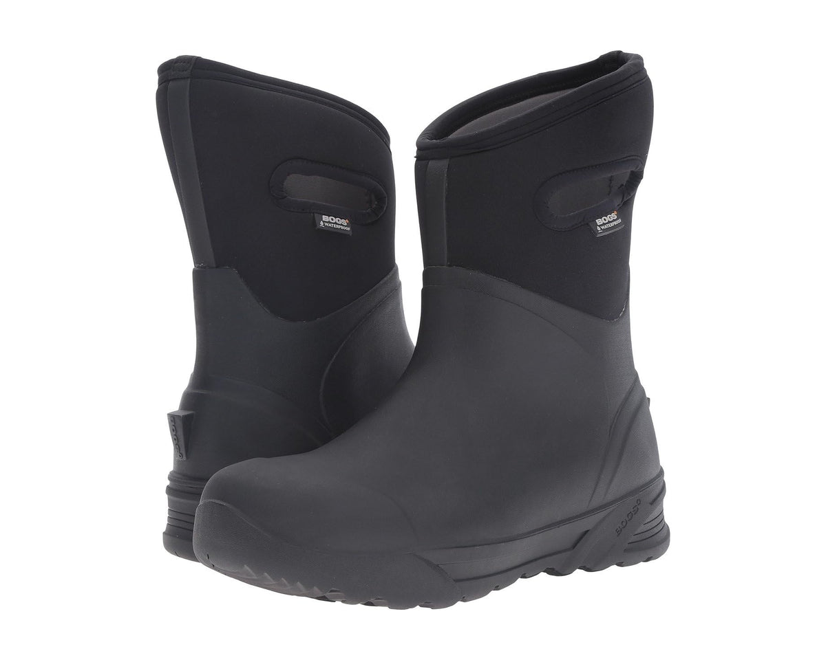 Men's Bogs Bozeman Mid Boots Black