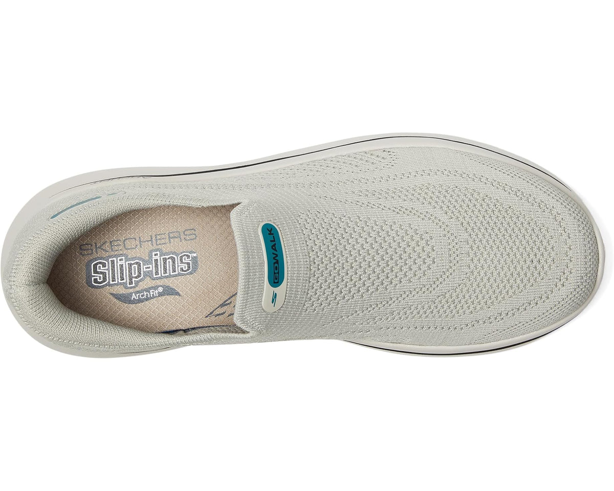 Men's SKECHERS Performance Go Walk Arch Fit N-joy Dale Hands Free Slip-in Taupe