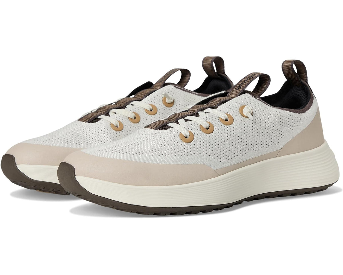 Men's Allbirds Tree Runner Go - Utility Natural White/Rustic Brown/Natural White