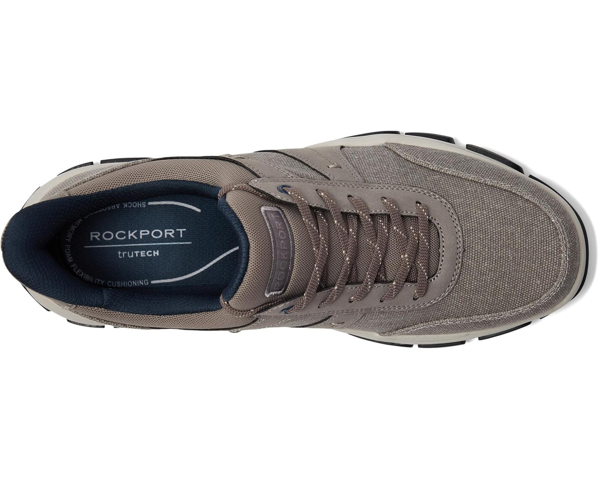 Men's Rockport Rhett Grey Canvas