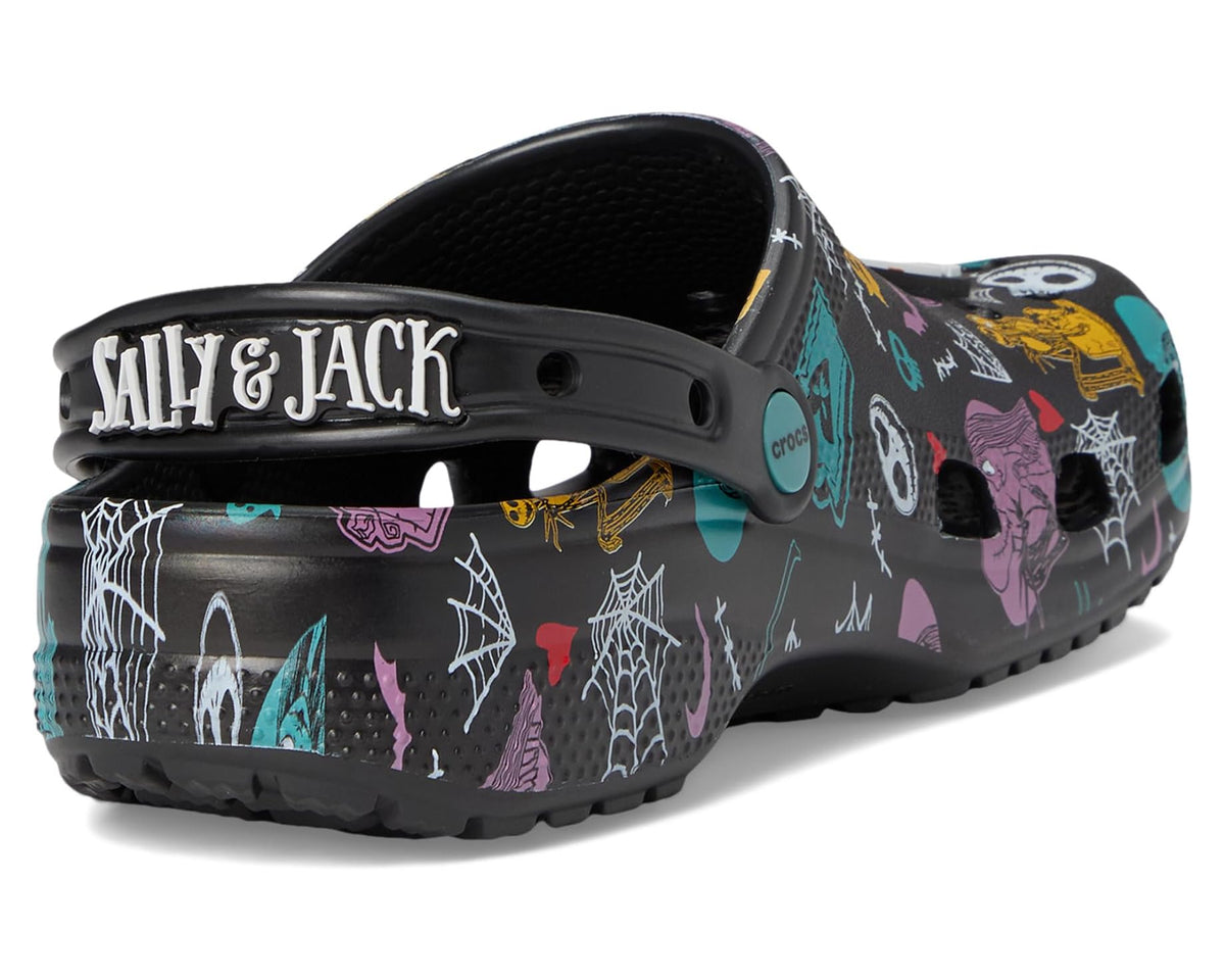 Unisex Crocs Jack Skellington Nightmare Before Christmas Classic Clogs Multi/Black