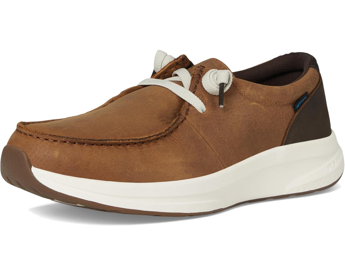 Men's Ariat Buckeye Waterproof Shoes Sunset Wheat/Dark Coffee