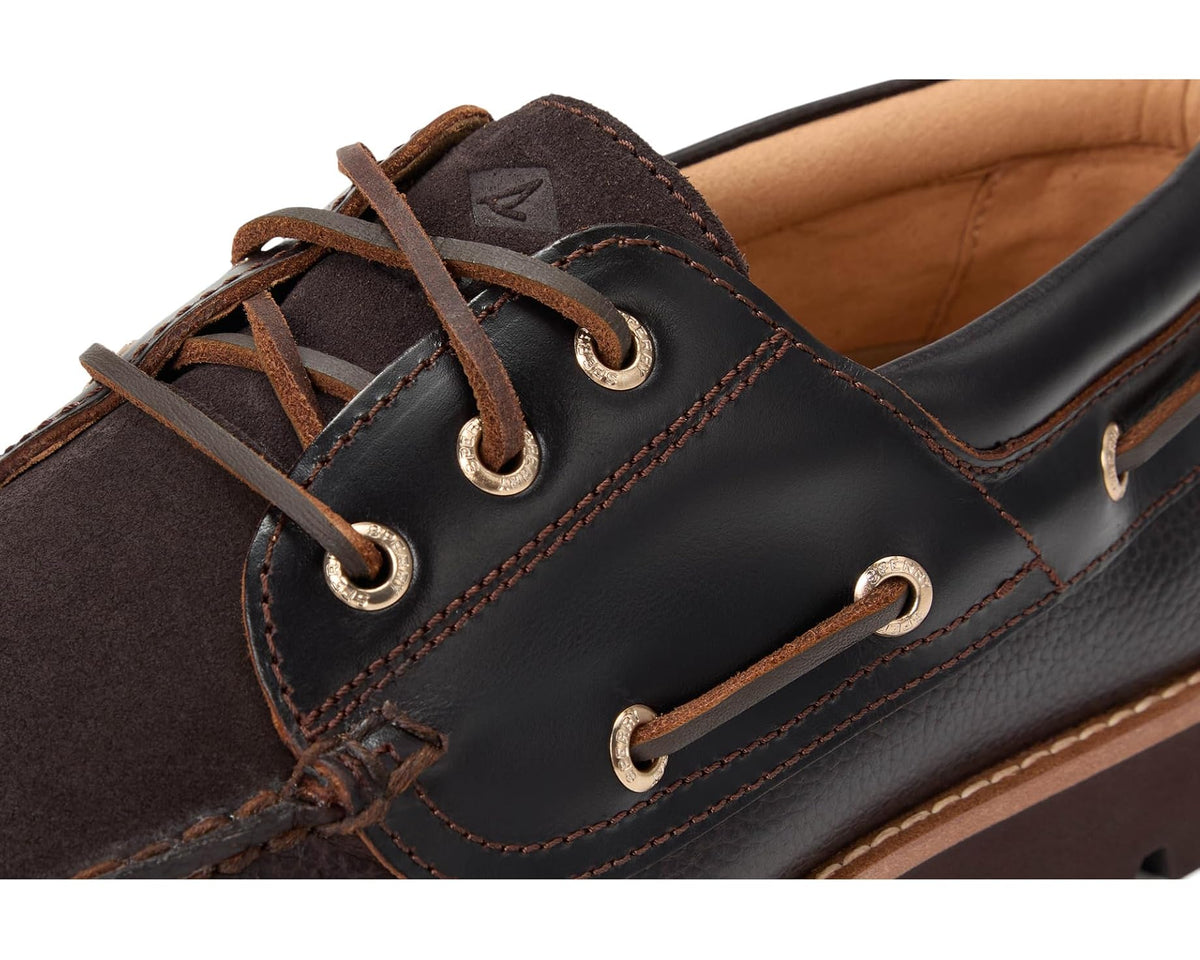 Men's Sperry Newton 3 Eye Dark Brown