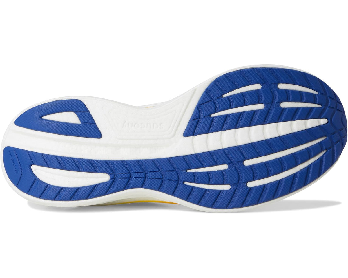 Men's Saucony Ride 18 White/Azurite