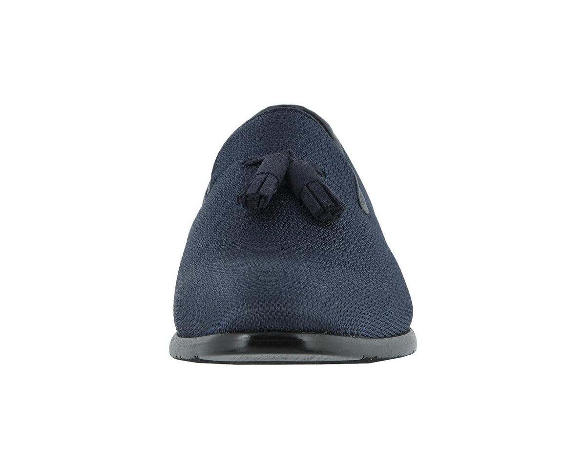 Men's Stacy Adams Tazewell Plain Toe Slip-On Navy