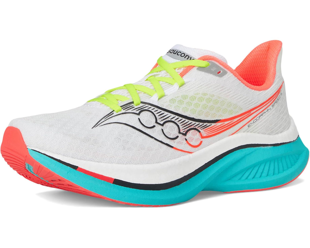 Men's Saucony Endorphin Speed 5 White/Mutant